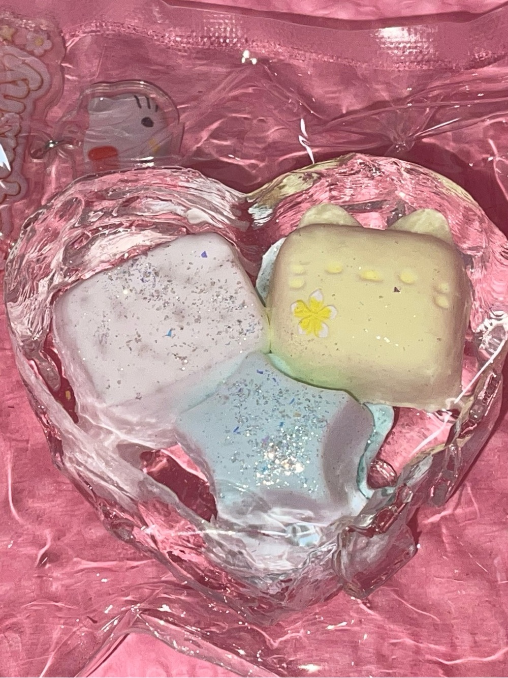 Taba squishy handmade - Cute Pastel Heart Squishy - Betty Diary Studio